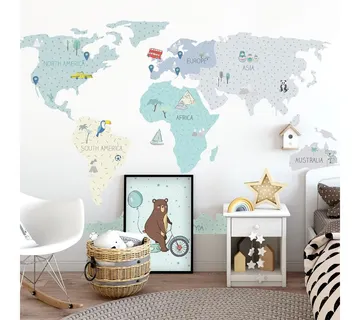 Pastelowe zidne naljepnice karta S tirkizne - cover