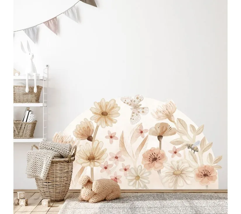 Pastelowe zidne naljepnice livada - cover