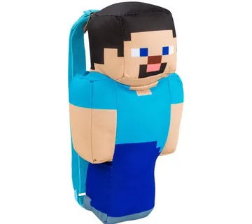Ruksak Minecraft Steve plišani 30cm - cover