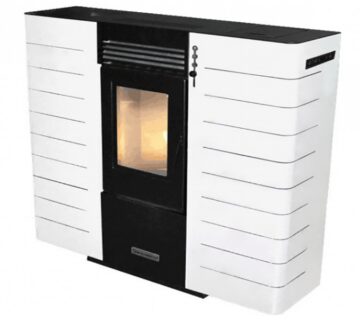 Peć na pelete CentroMetal ZS10 (2,92 – 9,01 kW) do 100m2 bijela - cover