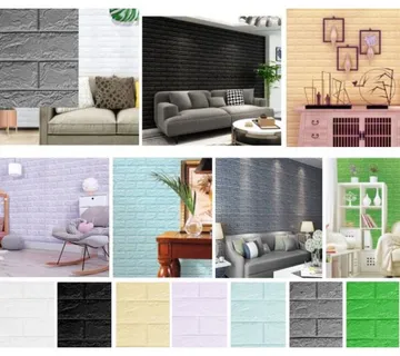 (10 komada) 3D zidne tapete s uzorkom cigli samoljepljive - cover