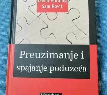 David Harding i Sam Rovit – Preuzimanje i spajanje poduzeća - cover