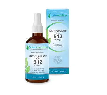 METILFOLAT + B12 SPREJ 30 ml - cover