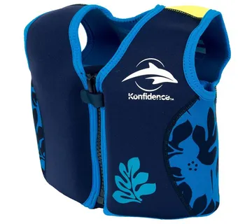 Konfidence prsluk za plivanje tamno plavi palma 1,5-3 g - cover