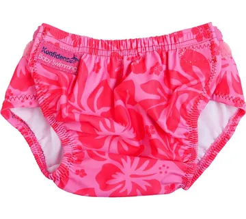 Konfidence pelena za vodu za bebe Aquanappies Pink Hibiscus - cover