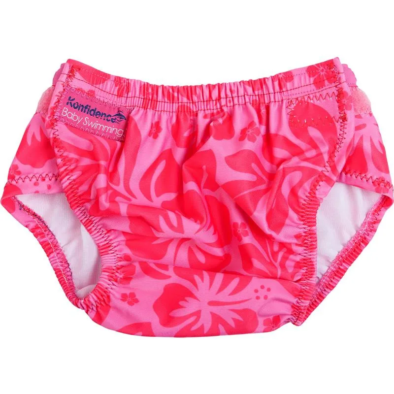 Konfidence pelena za vodu za bebe Aquanappies Pink Hibiscus - cover