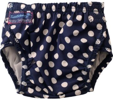 Konfidence pelena za vodu za bebe Aquanappies Blue Polka Dot - cover