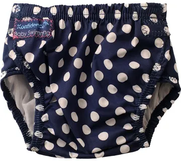 Konfidence pelena za vodu za bebe Aquanappies Blue Polka Dot - cover