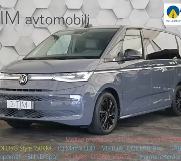 Volkswagen Multivan T7 L2 2.0TDI DSG Style 150KS MATRIX VIRTUAL DAB - cover