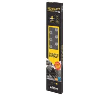 Izolacija podna 1,0mm dostatna za 6,25m² u harmoniki Secura LVT Click Smart Easy N XPS/PET - cover