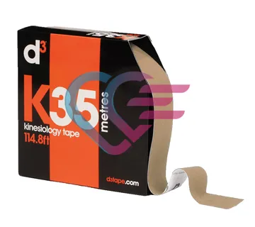 TRAKA KINEZIOLOŠKA, VODOOTPORNA, BEŽ, 5cm x 35m - cover