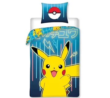 Pokémon ‘Pikachu’ dječja posteljina, 140×200 cm - cover