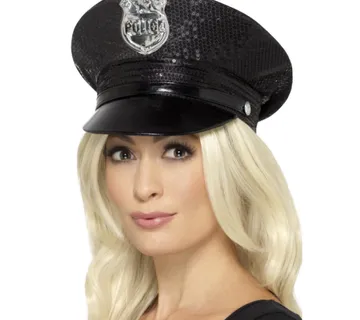 Policijska kapa sa šljokicama - cover