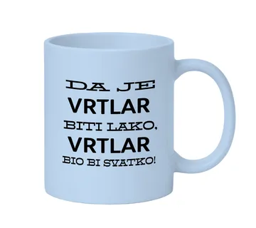 Šalica da je vozač vrtlar biti lako - cover