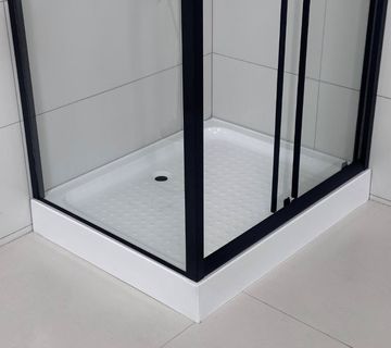 9696 Tuš kabina PFR668 Black 80 x 120 - 295,00 € POPUST -10% - cover