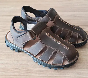 Kožne muške sandale - cover