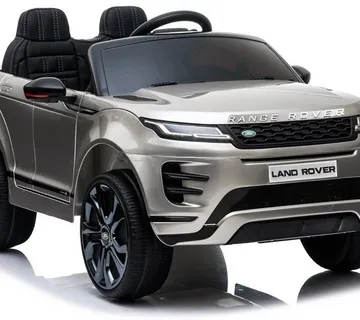 Licencirani auto na akumulator  Range Rover Evoque - sivi/lakirani - cover