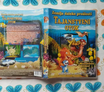 Zemlja daleke prošlosti 5 - Tajanstveni otok  DVD - cover