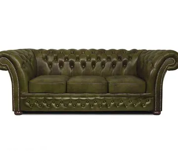 Chesterfield Trosjed Winfield Basic Luxe Leather | 3-sjedišta - cover