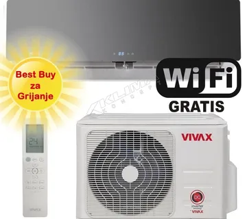 VIVAX KLIMA UREĐAJ ACP-12CH35AERI+ R32 SILVER MIRROR - cover
