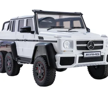 Licencirani auto na akumulator  G63 6x4 24V - bijeli - cover