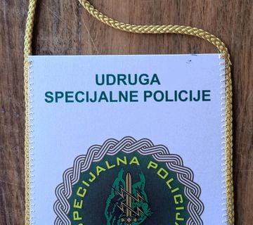 UDRUGA SPECIJALNE POLICIJE RIS KUTINA 1991 ZASTAVICA Domovinski rat - cover