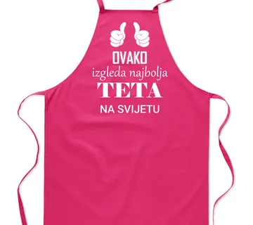 Pregača za najbolju tetu - cover