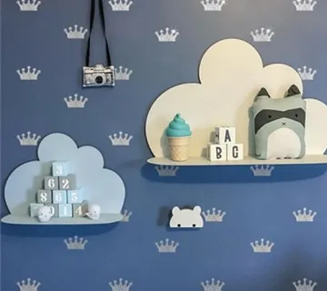 Zidne naljepnice – kraljevska kruna set - cover