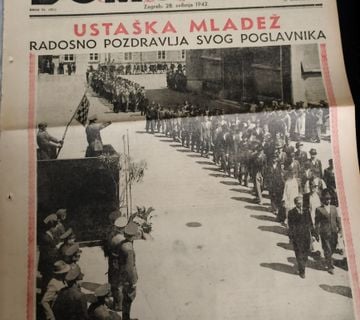 NDH, Hrvatski domobran, broj 21., Zagreb, 28. svibnja 1942 - cover