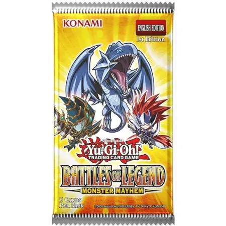 Yu-Gi-Oh! Battles Of Legend: Monster Mayhem Booster Pack - cover