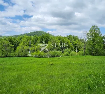 Gorski kotar, Stari Laz - građevinski teren sa projektom 695 m2 - cover