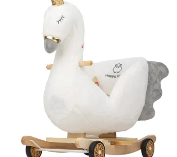 Labud – ljuljačka, guralica i sjedalica za djecu – Dječje igračke - cover