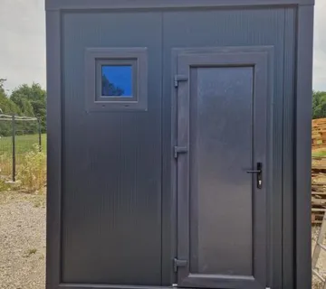 KONTEJNER SANITARNI WC , antracit 1,2x2,2m - MODERNO I PRAKTIČNO - cover