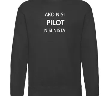Pulover ako ako nisi pilot - cover