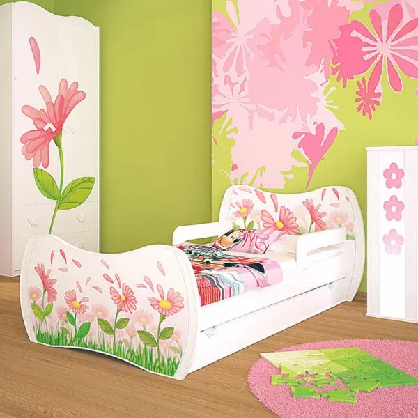 Drveni dječji krevet Dream s ladicom – 140*70 - cover