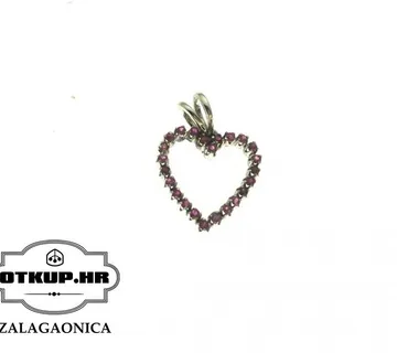 ZLATNI PRIVJESAK SRCE 1,77G (14K) / R1, RATE !! - cover