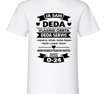 Majica – Deda servis - cover