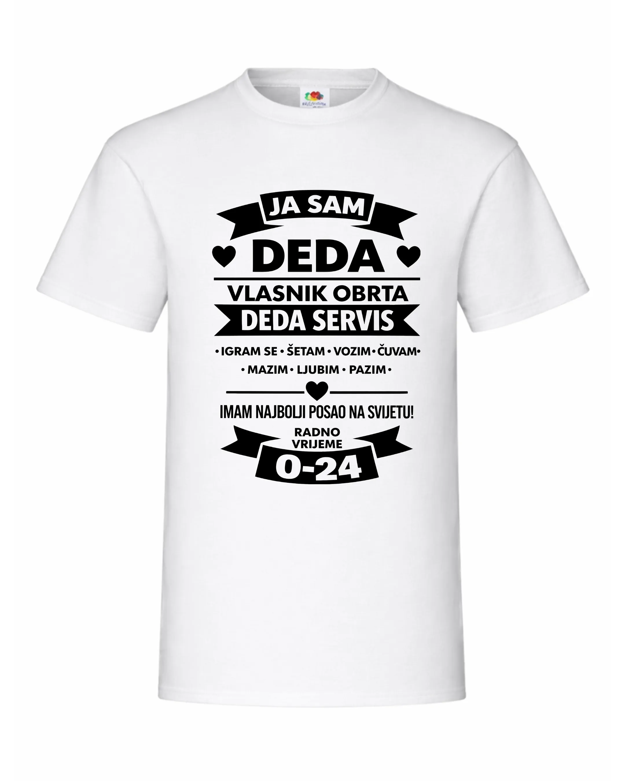 Majica – Deda servis - cover