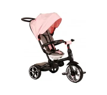 Tricikl Qplay Prime 4u1 rozi - cover