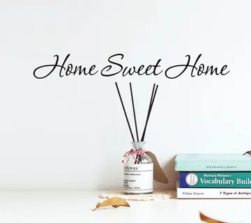 Zidna naljepnica Home Sweet Home - cover