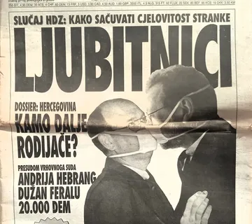 FERAL TRIBUNE Tjednik hrvatskih anarhista Broj 74 siječanj 2000 - cover
