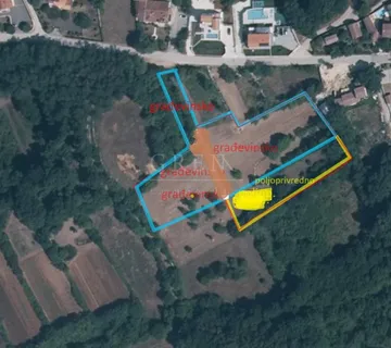 Građevinsko zemljište Tinjan Kringa, 7235 m2, prodaja - cover