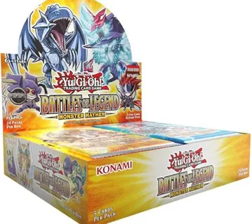 Yu-Gi-Oh! Battles Of Legend: Monster Mayhem Booster Box - cover