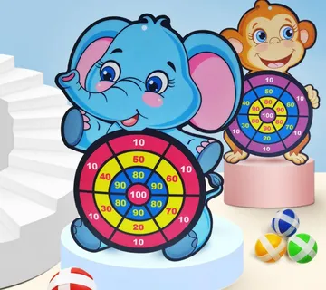 Dječji pikado s lopticama u obliku životinja - cover