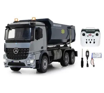 Jamara kamion Kiper Mercedes Benz Arocs Metal Meiller na daljinsko upr - cover