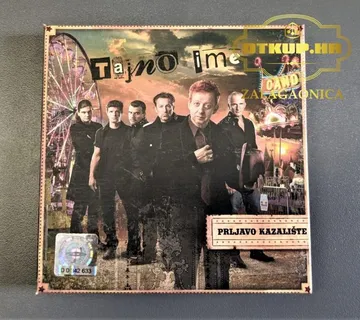 CD PRLJAVO KAZALIŠTE ALBUM TAJNO IME S POTPISIMA / R1, RATE !! - cover