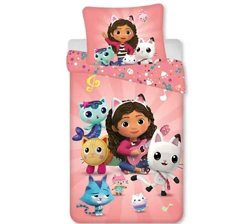 Gabby’s Dollhouse ‘Music’ dječja posteljina, 140×200 cm - cover