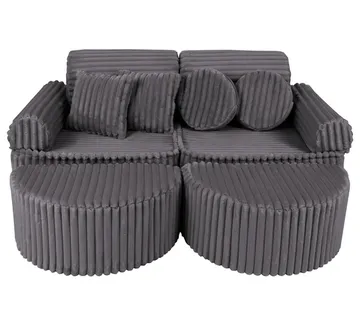 Modularna sofa - Jursko siva - cover