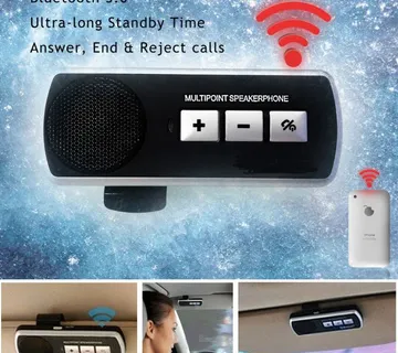 Auto bluetooth uređaj za razgovor preko telefona - cover