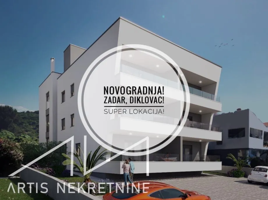 ZADAR - DIKLOVAC: PENTHOUSE, KROVNA TERASA, LIFT, POGLED! - cover